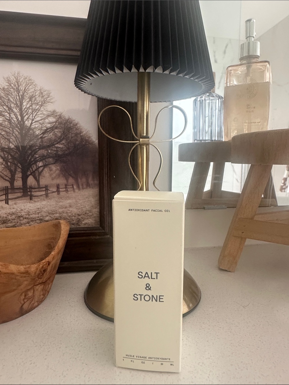 Salt & Stone Antioxidant Facial Oil — Cream